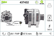 437432 generátor VALEO RE-GEN REMANUFACTURED VALEO