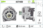 437450 generátor VALEO RE-GEN REMANUFACTURED VALEO