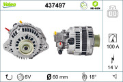 437497 generátor VALEO RE-GEN REMANUFACTURED VALEO