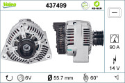 437499 generátor VALEO RE-GEN REMANUFACTURED VALEO