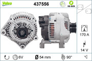 437556 generátor VALEO RE-GEN REMANUFACTURED VALEO