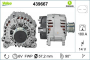 439667 generátor VALEO ORIGINS NEW VALEO