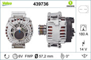 439736 generátor VALEO ORIGINS NEW VALEO