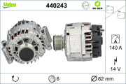 440243 generátor VALEO RE-GEN REMANUFACTURED VALEO