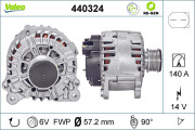 440324 generátor VALEO RE-GEN REMANUFACTURED VALEO