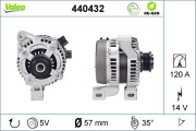 440432 generátor VALEO RE-GEN REMANUFACTURED VALEO