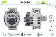 440474 generátor VALEO RE-GEN REMANUFACTURED VALEO