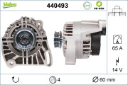 440493 generátor VALEO RE-GEN REMANUFACTURED VALEO