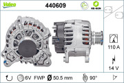 440609 generátor VALEO RE-GEN REMANUFACTURED VALEO