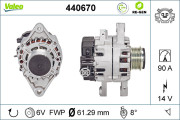 440670 generátor VALEO RE-GEN REMANUFACTURED VALEO