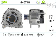 440748 generátor VALEO RE-GEN REMANUFACTURED VALEO