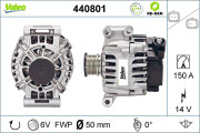 440801 generátor VALEO RE-GEN REMANUFACTURED VALEO