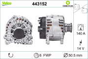 443152 generátor VALEO CORE-FLEX VALEO