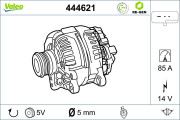 444621 generátor VALEO RE-GEN REMANUFACTURED VALEO