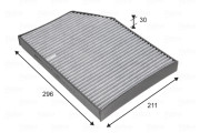 701045 Filtr, vzduch v interiéru VALEO PROTECT MAX VALEO