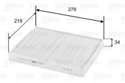 715581 Filtr, vzduch v interiéru VALEO ESSENTIAL VALEO