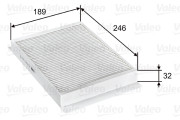 715751 Filtr, vzduch v interiéru VALEO ESSENTIAL VALEO