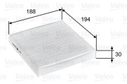 715755 Filtr, vzduch v interiéru VALEO ESSENTIAL VALEO