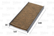 701005 Filtr, vzduch v interiéru VALEO PROTECT MAX VALEO