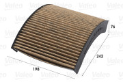 701019 Filtr, vzduch v interiéru VALEO PROTECT MAX VALEO