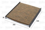 701020 Filtr, vzduch v interiéru VALEO PROTECT MAX VALEO