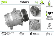 699643 Kompresor, klimatizace VALEO RE-GEN REMANUFACTURED VALEO