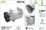 699746 Kompresor, klimatizace VALEO RE-GEN REMANUFACTURED VALEO