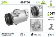 699766 Kompresor, klimatizace VALEO RE-GEN REMANUFACTURED VALEO