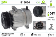 813634 Kompresor, klimatizace VALEO RE-GEN REMANUFACTURED VALEO