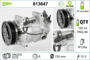 813647 Kompresor, klimatizace VALEO RE-GEN REMANUFACTURED VALEO