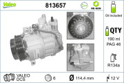 813657 Kompresor, klimatizace VALEO RE-GEN REMANUFACTURED VALEO