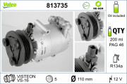 813735 Kompresor, klimatizace VALEO RE-GEN REMANUFACTURED VALEO