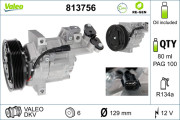 813756 Kompresor, klimatizace VALEO RE-GEN REMANUFACTURED VALEO