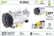 813933 Kompresor, klimatizace VALEO RE-GEN REMANUFACTURED VALEO