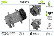 399503 Kompresor, klimatizace VALEO CORE-FLEX VALEO