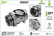 399507 Kompresor, klimatizace VALEO CORE-FLEX VALEO