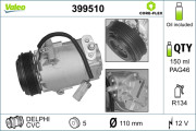 399510 Kompresor, klimatizace VALEO CORE-FLEX VALEO