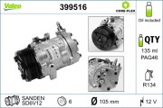 399516 Kompresor, klimatizace VALEO CORE-FLEX VALEO