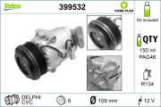 399532 Kompresor, klimatizace VALEO CORE-FLEX VALEO