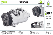 399562 Kompresor, klimatizace VALEO CORE-FLEX VALEO