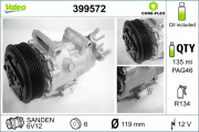 399572 Kompresor, klimatizace VALEO CORE-FLEX VALEO