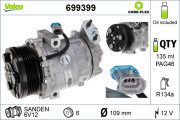 699399 Kompresor, klimatizace VALEO CORE-FLEX VALEO