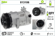 813106 Kompresor, klimatizace VALEO CORE-FLEX VALEO