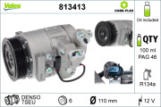 813413 Kompresor, klimatizace VALEO CORE-FLEX VALEO