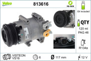 813616 Kompresor, klimatizace VALEO RE-GEN REMANUFACTURED VALEO