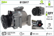 813917 Kompresor, klimatizace VALEO RE-GEN REMANUFACTURED VALEO