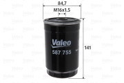 587755 Palivový filtr VALEO