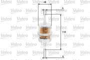 587005 Palivový filtr VALEO