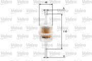 587011 Palivový filtr VALEO