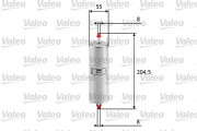 587015 Palivový filtr VALEO